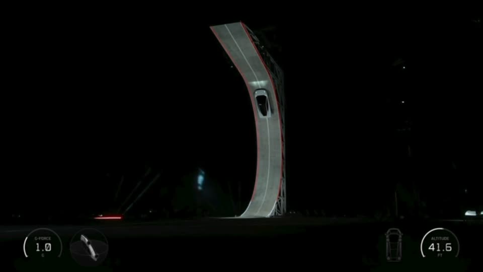 Climbing the ramp (41.6 ft).