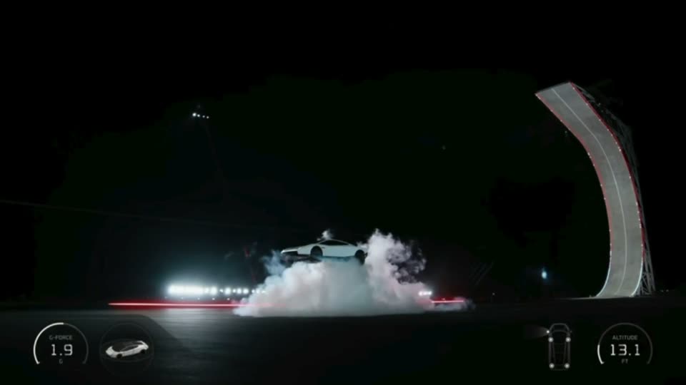 Coming down into a cloud of gas (13.1 ft).